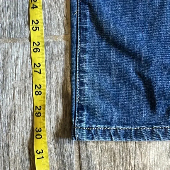 Boden flare jeans Medium wash Midrise Women’s size 4 Stretch denim - Picture 8 of 13